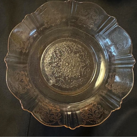 6 MacBeth-Evans Pink American Sweetheart 6” Bread & Butter Plates Depression - Picture 8 of 12